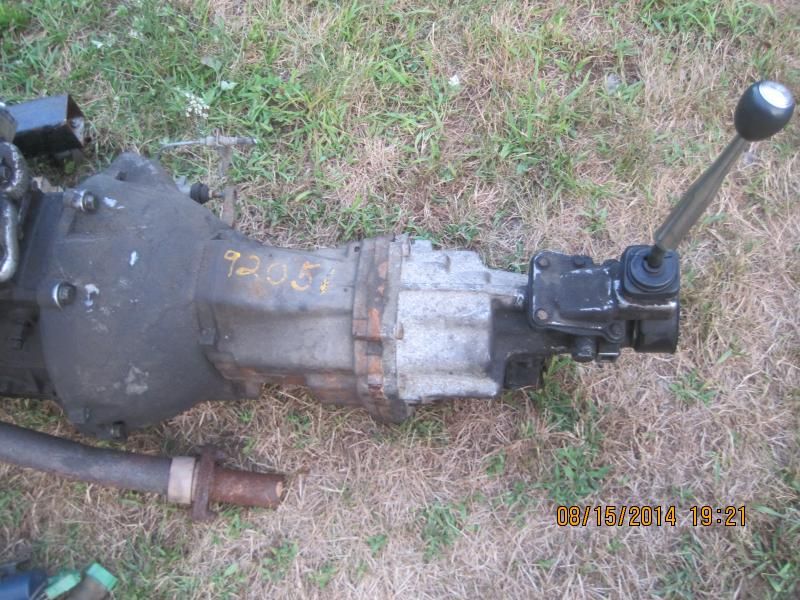 Toyota 4cyl 22R 5spd 2wd Transmission w/ shifter, clutch fork w50 $210 ...